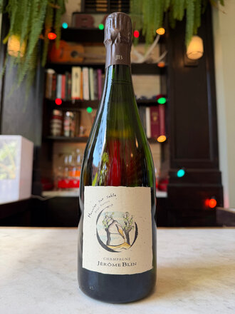Champagne Jérôme Blin, 'Meunier Sur Sable' Brut Nature (2022)