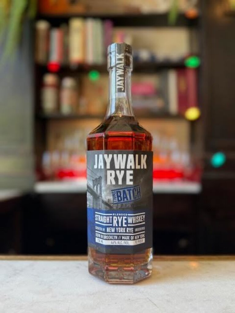 Jaywalk, Small Batch Straight Blended Rye Whiskey, 750 mL