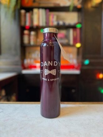Dandy Stainless Steel Wine Growler Burgundy