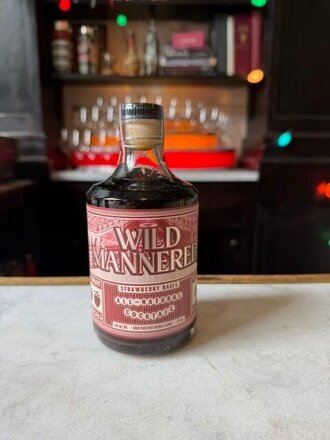 Wild Mannered, Strawberry Basil Cocktail, 375mL