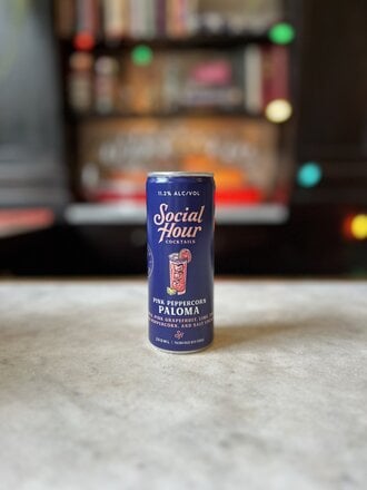 Social Hour Cocktails, Pink Peppercorn Paloma, 250 mL, can