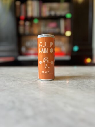 Gulp/Hablo, Orange, 250 mL, can