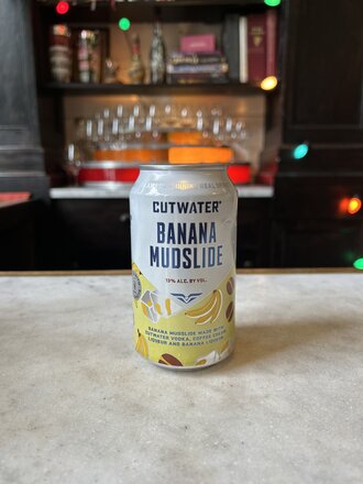 Cutwater Spirits, Banana Mudslide, 375 mL, can
