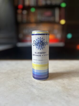 Surfside, Blueberry Lemonade + Vodka, 12 oz, can