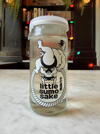 Oka Brewery, Little Sumo Chibi Zumo Junmai Genshu Sake 200 mL
