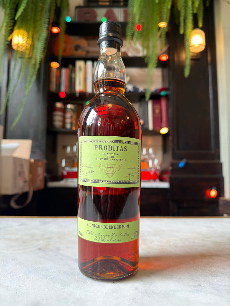 Probitas, Coffey Still & Pot Still Blended Rum (Green Label), 750mL