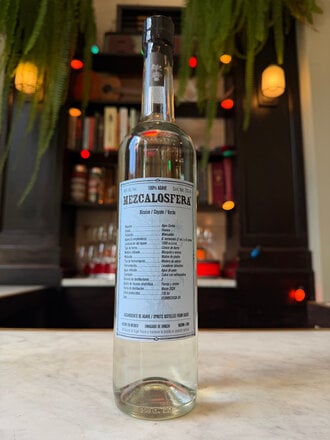 Mezcalosfera, Mezcal Bicuixe / Coyote / Verde Ageo Cortes, 750mL