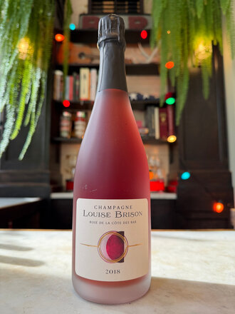 Champagne Louise Brison, 'Rosé de la Côte des Bar' Brut Nature (2018)
