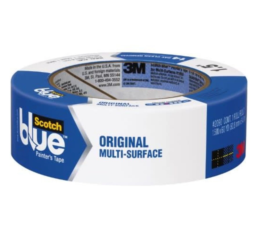 3M #2090 Blue Painters Masking Tape- Multi Surface