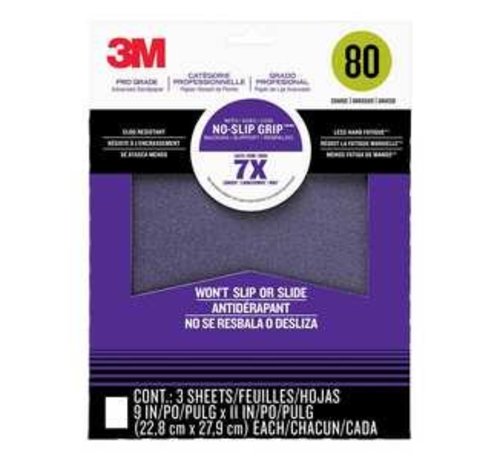 3M Abrasive-No Slip 9x11 80 (3)