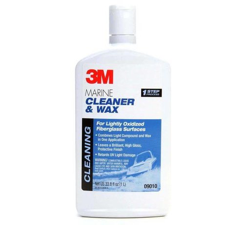 3M Cleaner/Wax-1 Step Qt