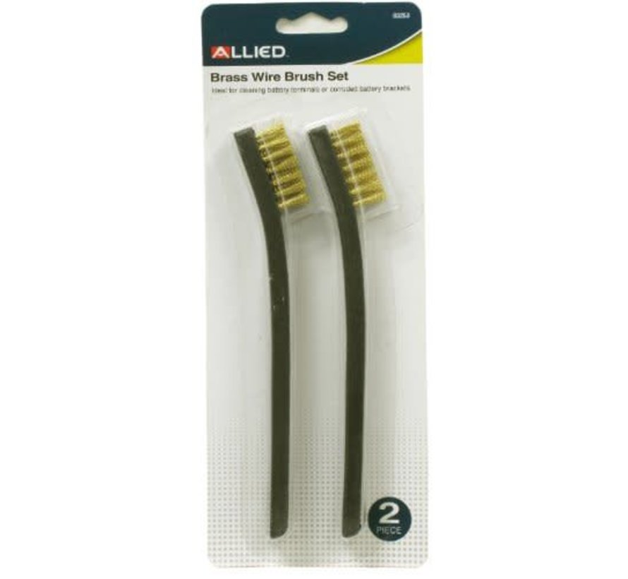 Brush-Wire Brass 2Pk