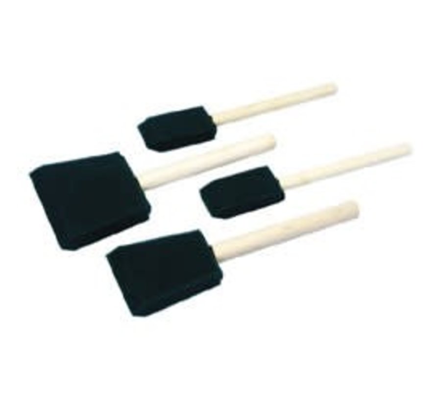 Brush-Paint Foam 4Pk