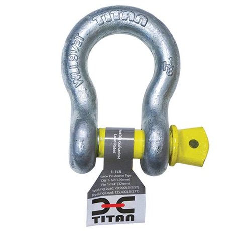 CMP GLOBAL INC. Shackle-Bow Anchr Galv 1/4