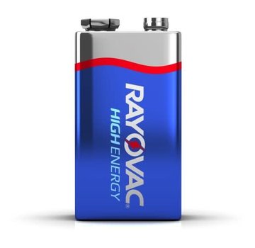 SPECTRUM BRANDS/RAYOVAC Batt - Alkaline Battery-9V Snap (1)