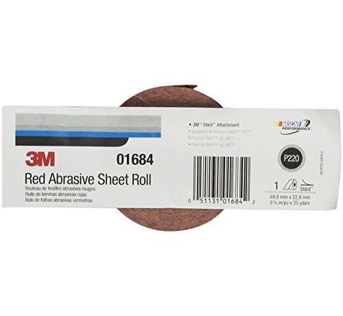 3M Sandpr-Stikit Rd 2.75Rol P220 Single Ft