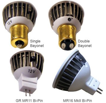 DR. LED Bulb-Dbl Bay LED BA15D 12V