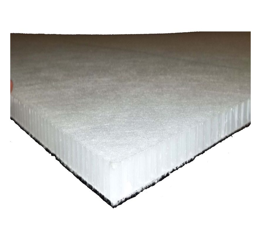 Honeycomb, 25mm (1") 4'x8' Sheet 5lb Carbon-Core