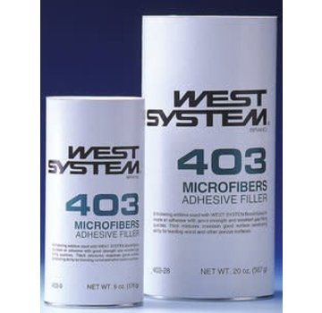 WEST SYSTEM Filler-Micro Fibers #403 (6oz)