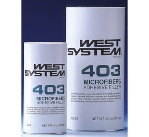 WEST SYSTEM Filler-Micro Fibers #403 (6oz)