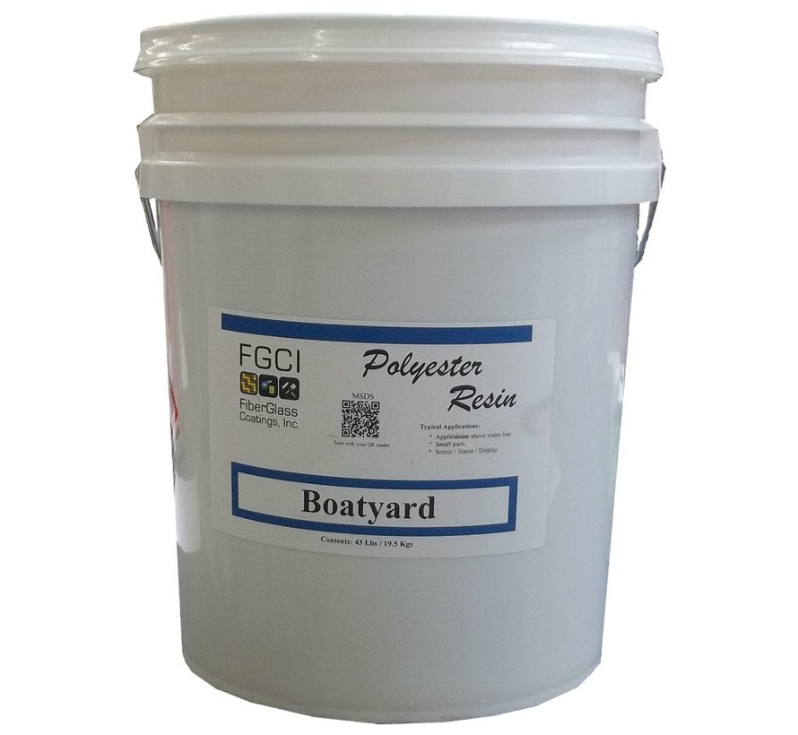 Boatyard Polyester Resin (5Ga)