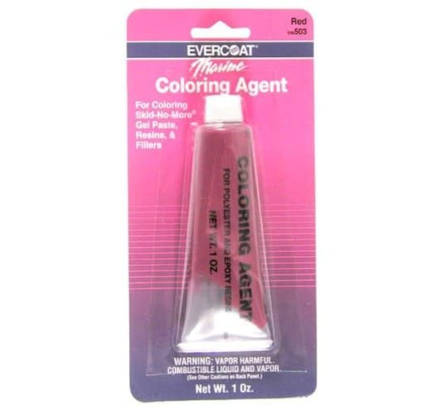 Color Agent-Resin Red 1oz