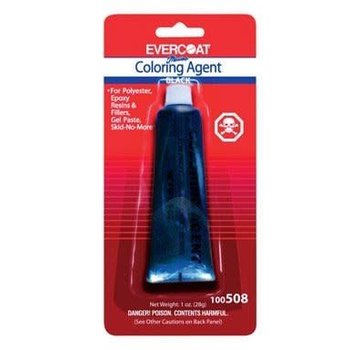 FIBRE GLASS-EVERCOAT CO. Color Agent-Resin Black 1oz