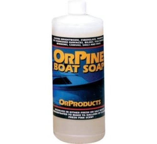 H & M MARINE PRODUCTS, INC. Cleaner-Boat Soap Orpine Qt.