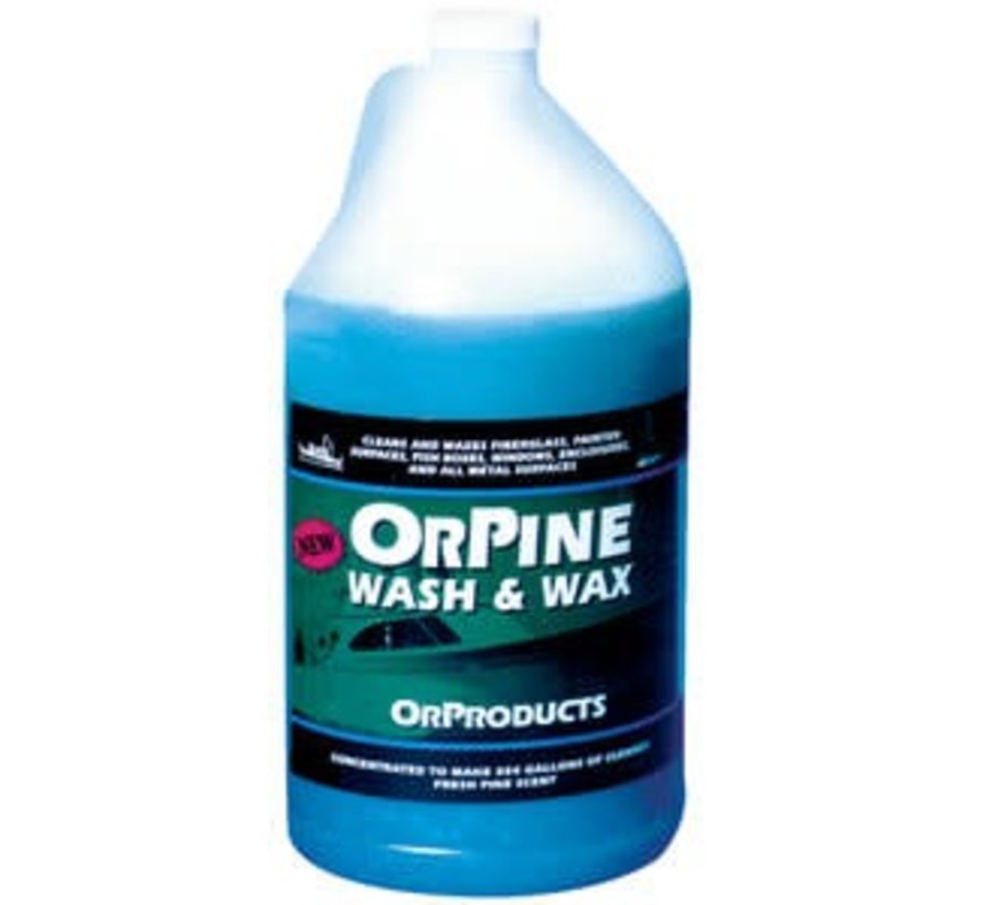 Cleaner-Wash Wax Orpine GA