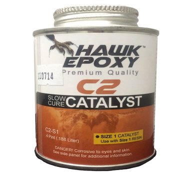 New Nautical Coatings Inc. Hawk Epoxy Slow Cure Catalyst Size 1, .4 Pint