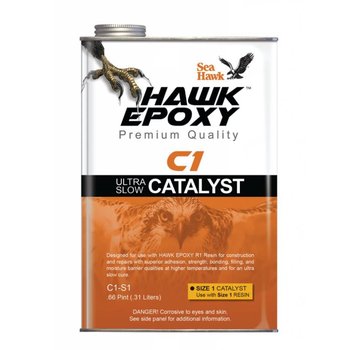 New Nautical Coatings Inc. Hawk Epoxy Ultra Slow Catalyst Size 1, .66 Pint