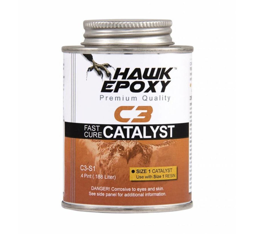 Hawk Epoxy Fast Cure Catalyst Size 1, .4PT