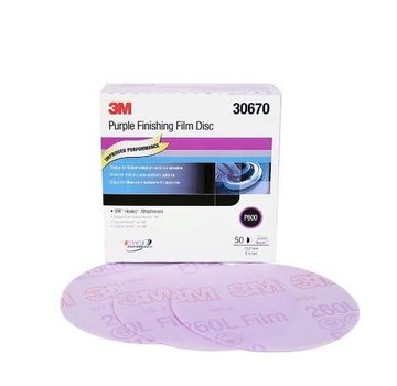 3M Disc-Hookit ClnSnd 6in P800(50) Single