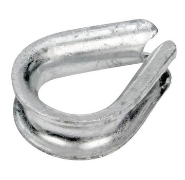 LANDMANN WIRE ROPE INC Thimble-Galv 1in