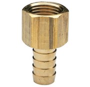 LINCOLN PRODUCTS Barb-Brs P/H3/8x3/8 F