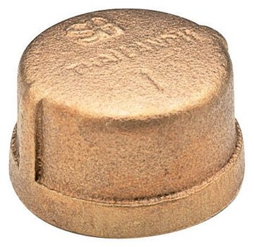 LINCOLN PRODUCTS Cap-Brz Npt 1/4