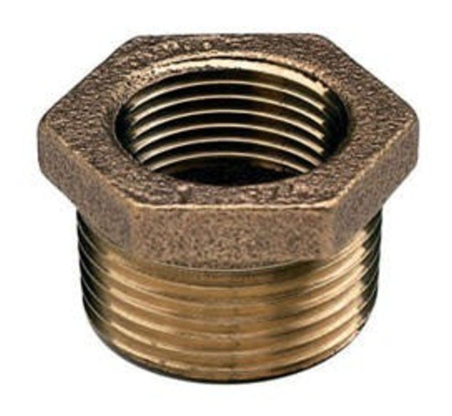 Bushing-Brz 1/4x1/8