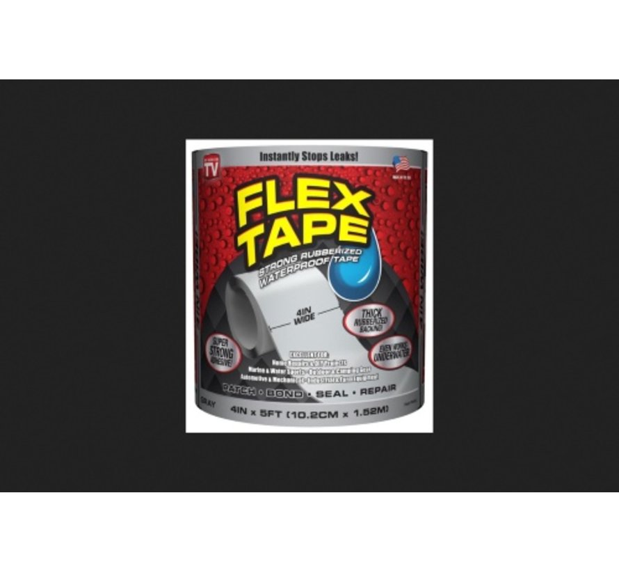 FLEX SEAL TAPE 4"x 5' Clear