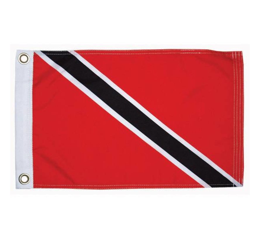 Trinidad Courtesy  Flag 12" x 18"