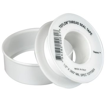 LINCOLN PRODUCTS Tape-Teflon 1/2x260in