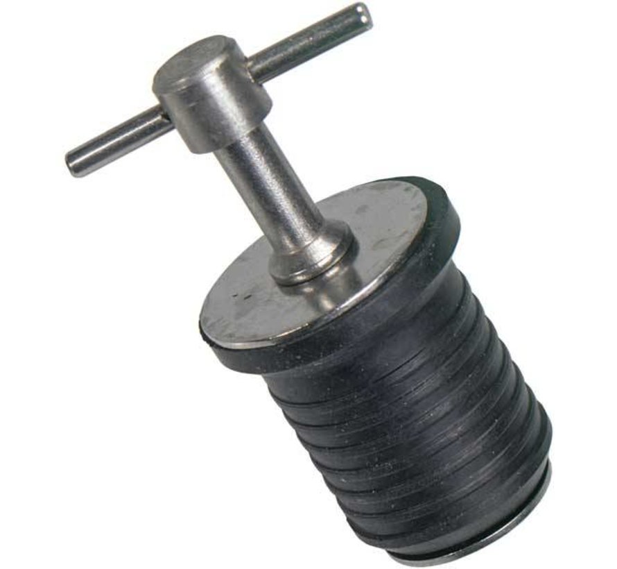 Drain Plug-Twist Lk 1-1/4 Brs