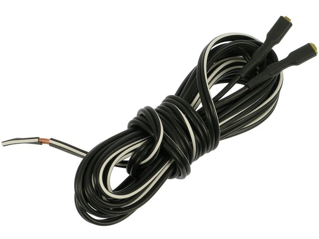 Busch & Muller 185cm double strand wire for Dynamo Lights