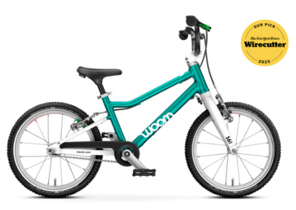 Woom Youth Bike : 16" woom GO 3 US metallic turquoise