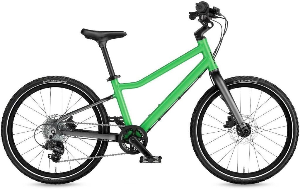 Woom Youth Bike : 20" woom EXPLORE 4 Gen.H US jungle green