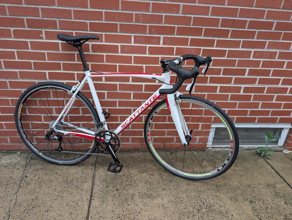Scattante R680 White 54cm