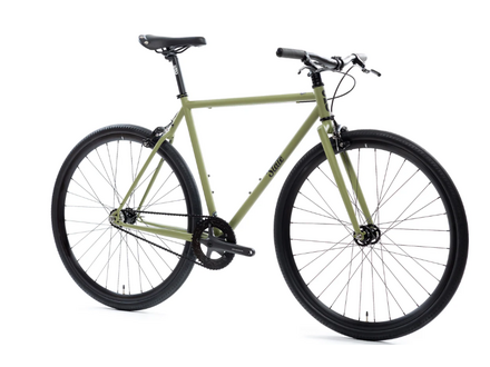 State Bicycle Co. 4130 - Matte Olive Single-Speed Riser Bars