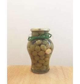 Delizia Delizia Olives (Whole Green Garlic & Rosemary)