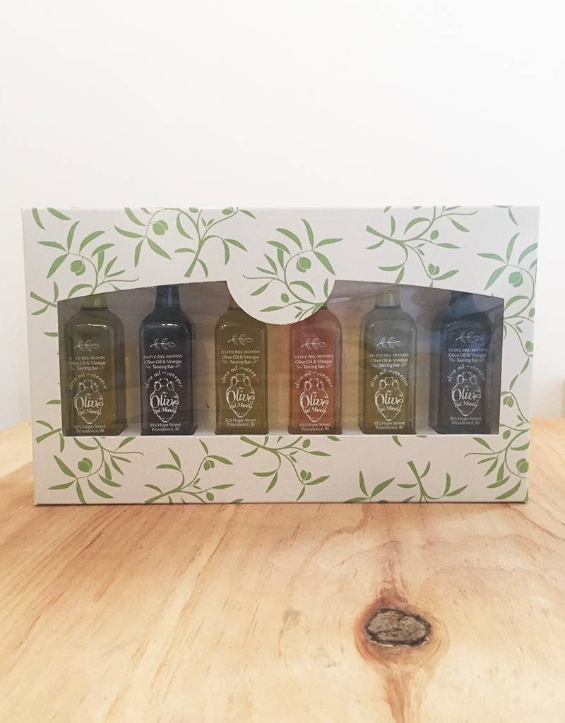 6-Pack Sampler - Olive del Mondo: Olive Oils - Vinegars - Plant-Based
