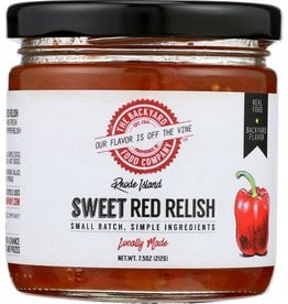 The Backyard Food Company RI Backyard Food Co. Sweet Red Relish