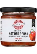 The Backyard Food Company RI Backyard Food Co. Hot Red Relish